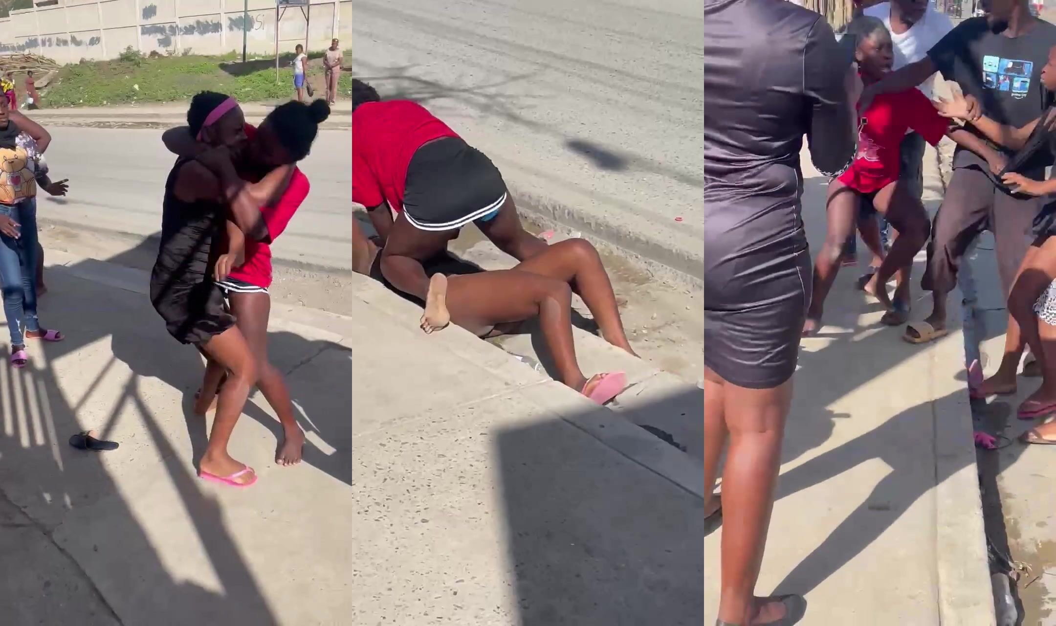 Stinky Vag Out During Fight