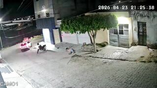 Sidewalk Execution: Man Gunned Down in Cold Blood While Chatting with Friends