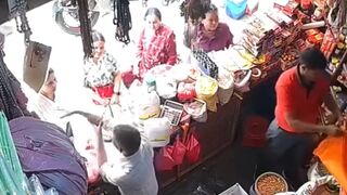 Microbus Crashes Into Shop in Machapokhari, Injuring Five Including Customers