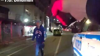 NYPD Officer Shoots Knife-Wielding Man Outside East Harlem Supermarket