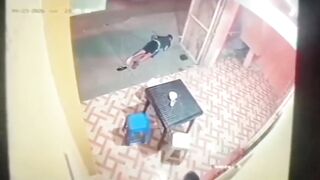 Cold-Blooded Execution: Hooded Hitman Shoots Man Waiting for Sushi Order