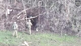 Russian was killed at close range