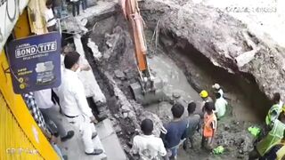 Worker Died After Being Buried Under Pile Of Mud While Repairing Pipeline Leak