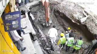 Worker Died After Being Buried Under Pile Of Mud While Repairing Pipeline Leak