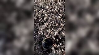 Helmets come together to pee