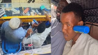 Customer Stabs Phone Repair Technician in the Face With a Screwdriver