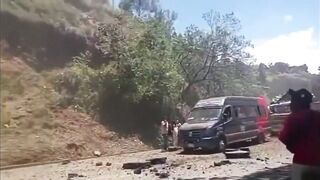 Cylinder Bomb Attack on Public Bus Kills Twenty in Southwest Colombia