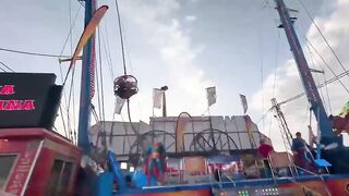 Four Injured After Cable Snaps on Giant "Steel Max" Slingshot Ride at Seville Fair
