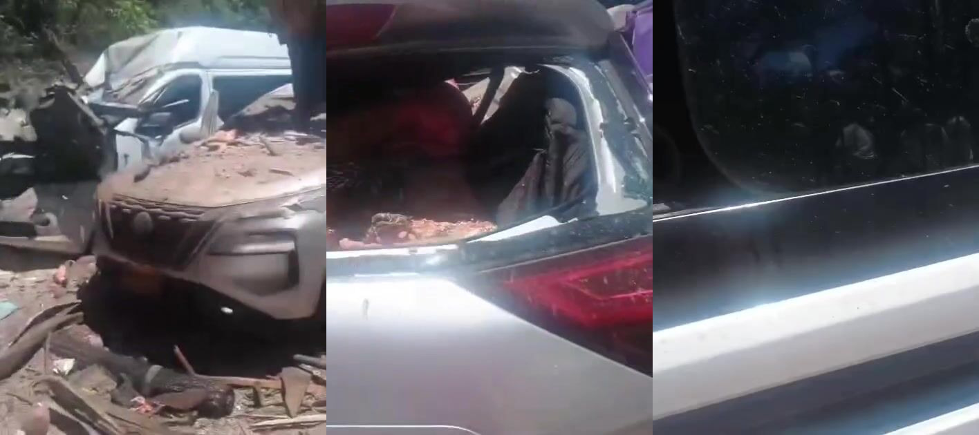 Bodies everywhere after explosion