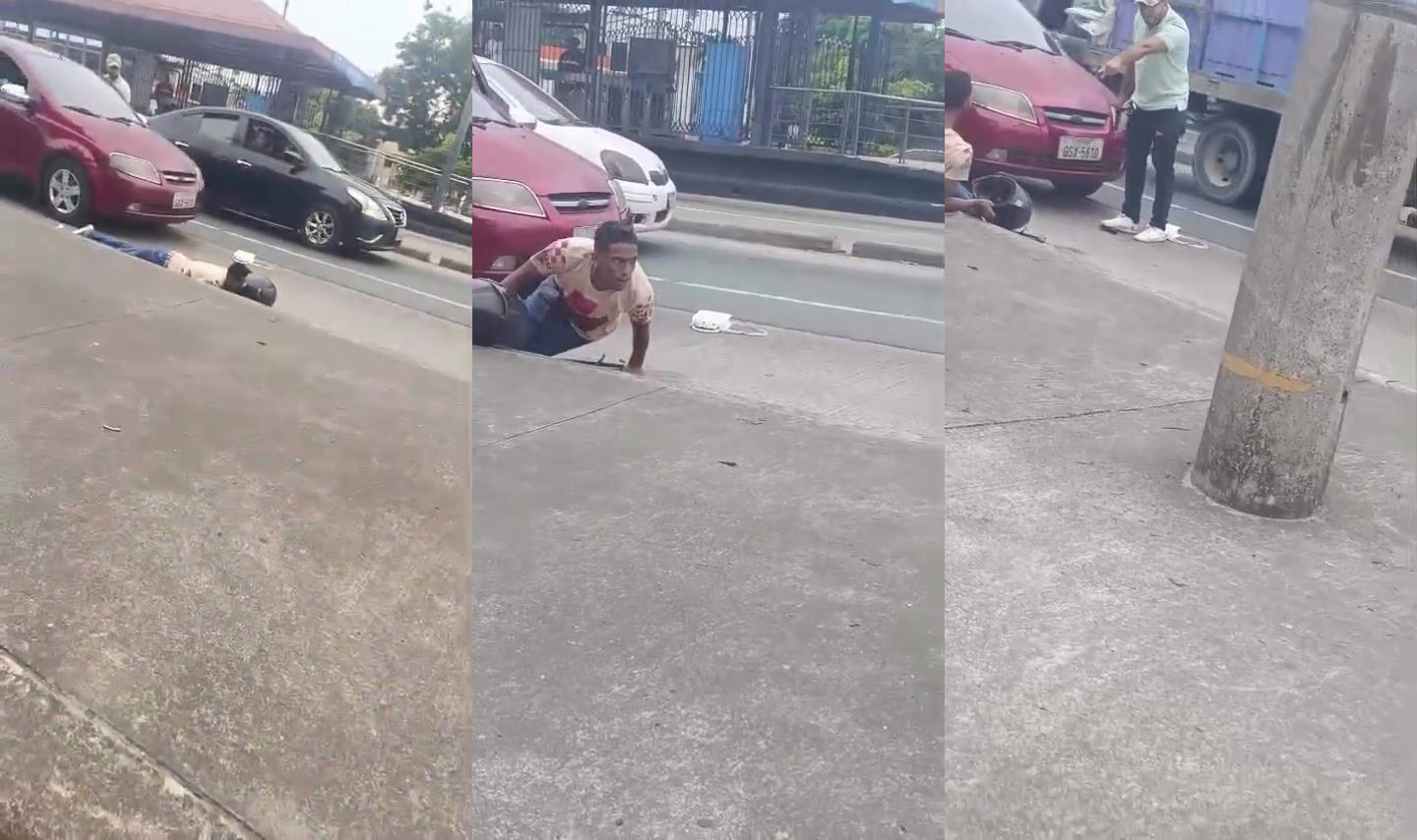 Thief gets shot during attempted robbery