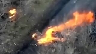 LoL  "Fire dance after hitting a mine"