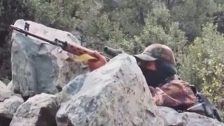 TTP Sniper Takes Out A Pakistani Soldier