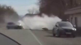 Death Of 36 Year-Old Motorcyclist Caught On Camera