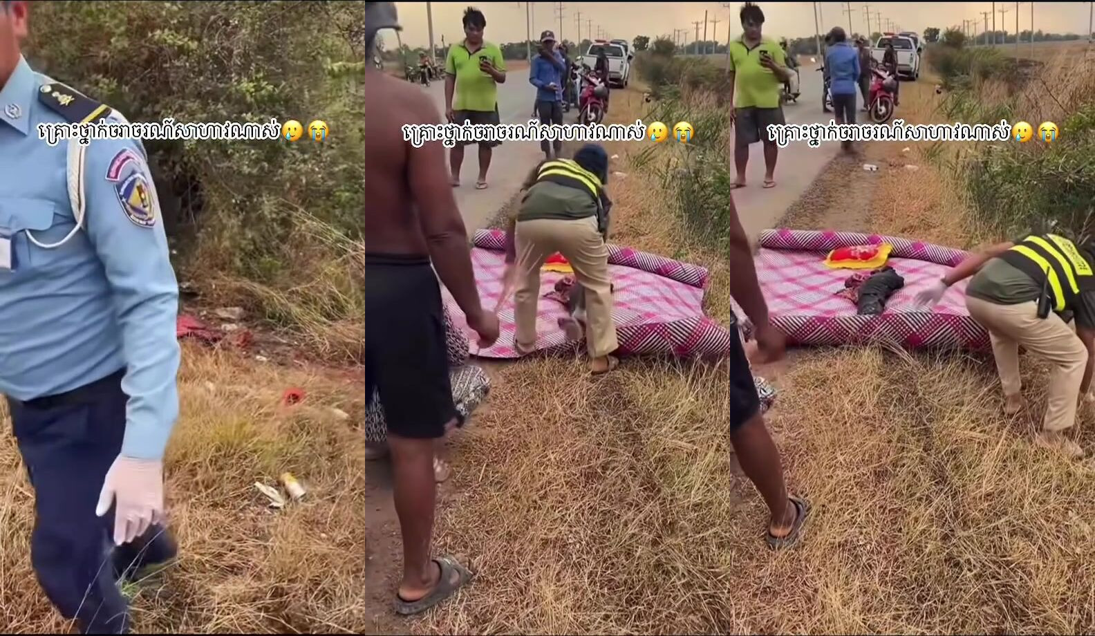 Leg ripped off in accident