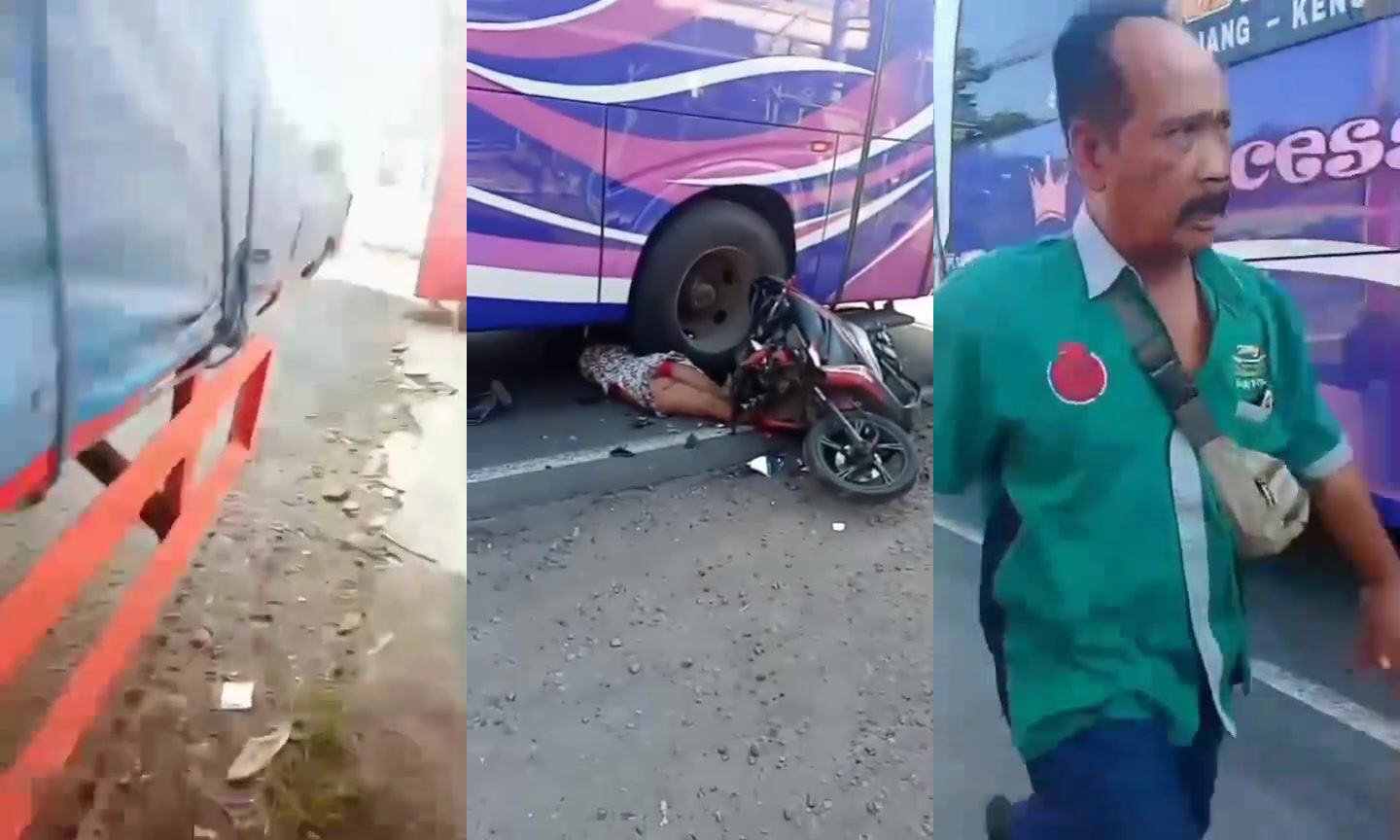 Woman killed by bus
