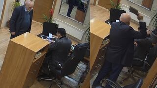 Man Attacks Mayor’s Secretary with Meat Cleaver Inside Turkish Municipality