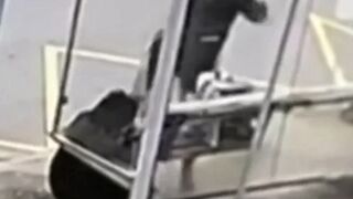 In Kazakhstan, a man brutally attacked a pensioner