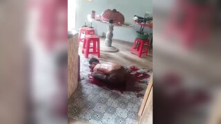Man Found Lying In The Pool Of Own Blood At Home In Indonesia