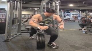 Gym Einstein Almost Dies being a Retard.