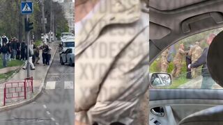 A mass brawl with military commissariats broke out in Odesa.