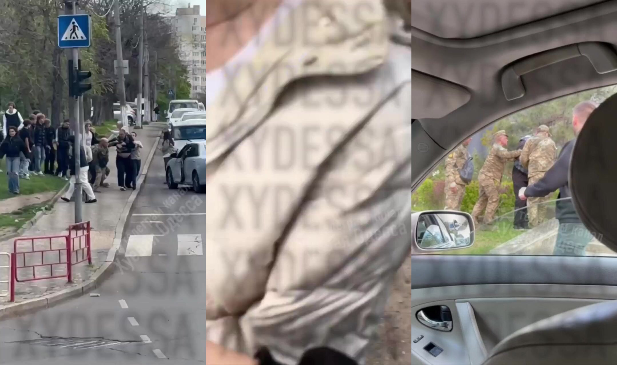 A mass brawl with military commissariats broke out in Odesa.