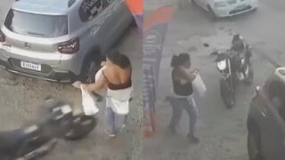 Woman Seriously Injured By Runaway Motorcycle