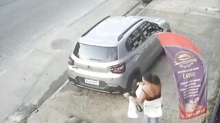 Woman Seriously Injured By Runaway Motorcycle