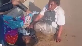 Woman Caught With A Body Of A Side Girl She Stabbed To Death Hours Before