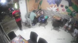 Armed Thugs Mercilessly Gun Down Two Customers in Fast-Food Store