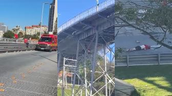 Man Jumps To His Death From An Overpass In Brazil
