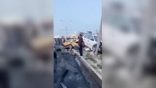 Seven killed, 20 injured in Iraq  pile-up after truck loses control