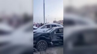 Seven killed, 20 injured in Iraq  pile-up after truck loses control