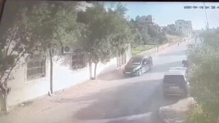 Three Palestinian High School Students Injured in Car Accident in Tarqumiya