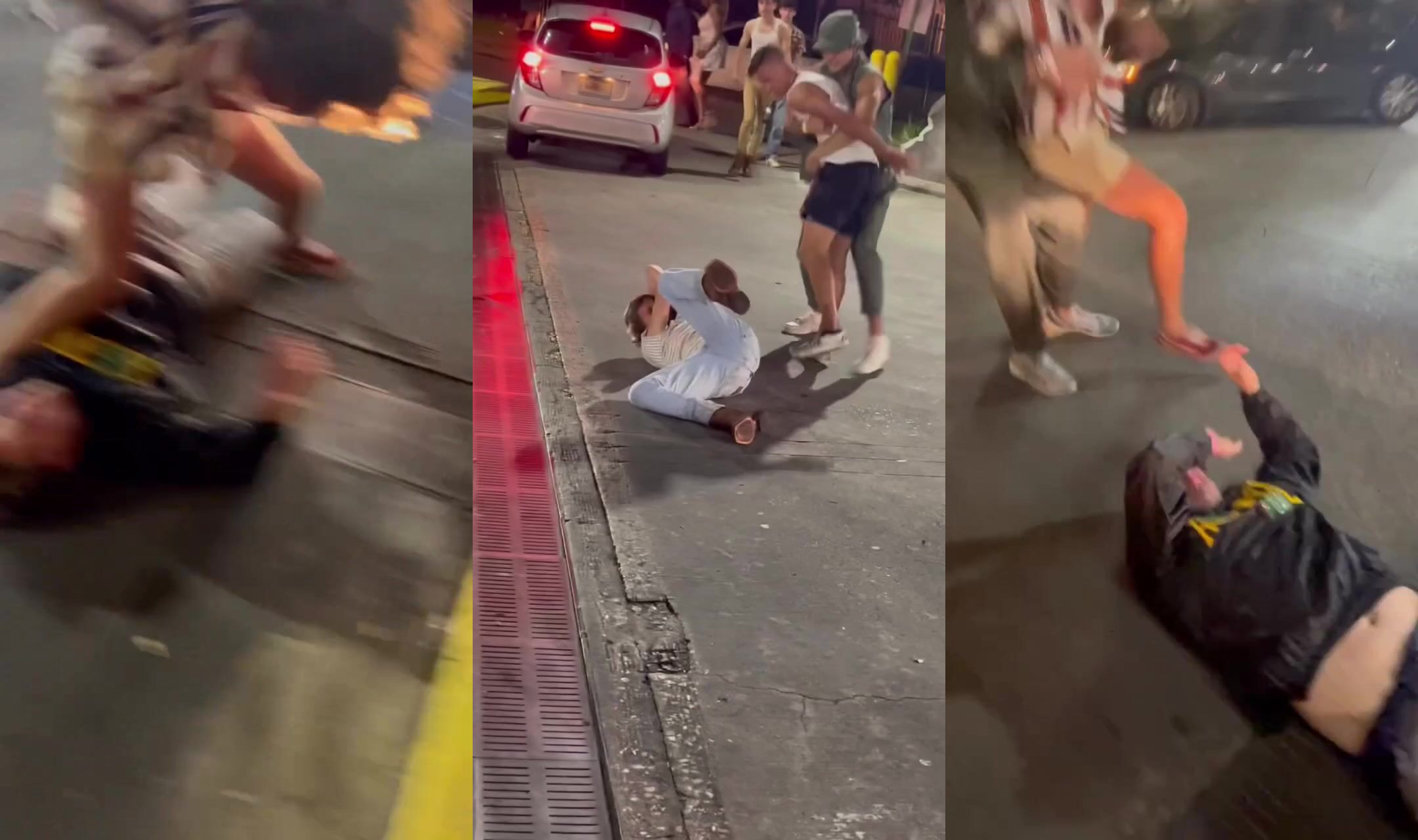 Florida boys fight it out