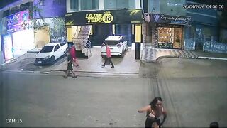 Young Woman Stabbed to Death by Group of Women Outside Nightclub (New Footage)