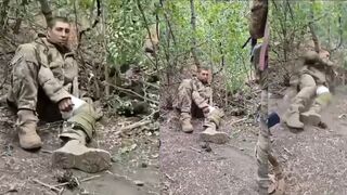They finished him off... and its a WAR CRIME