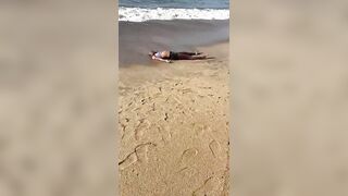 Young Woman Murdered, Left On The Beach In Brazil