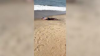 Young Woman Murdered, Left On The Beach In Brazil