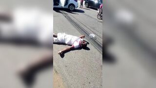 Young Wife Dies In Motorcycle Accident After Falling Face First On The Road