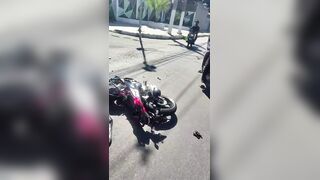 Young Wife Dies In Motorcycle Accident After Falling Face First On The Road