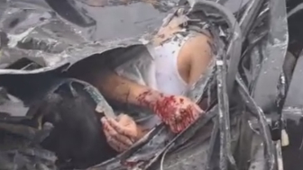 Driver Dies In Head On Collision With A Garbage truck In Dominican Republic