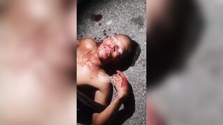 Thug Accused Of Robberies Gets Good Street Justice Beating In Cascadura Area