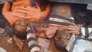 WAR CRIME:  Cameroon forces burn over 30 people in a house in Ambazonia