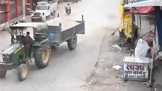 Man Gets Killed By Slow Moving Tractor, Driver Arrested