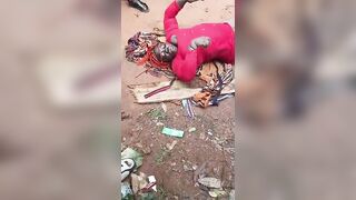 Woman Tied And Killed For Ritual Found By Locals In Nigeria (New Footage)