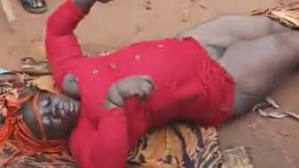 Woman Tied And Killed For Ritual Found By Locals In Nigeria (New Footage)
