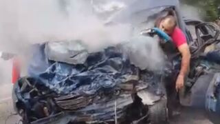 Deadly Head On Crash In Venezuela