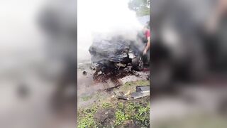 Deadly Head On Crash In Venezuela