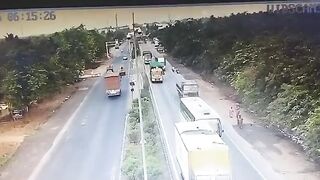 One woman killed and two injured after a speeding truck hit three women labourers
