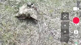 The Orc said to himself: "I'd rather kill myself than be killed by a drone"